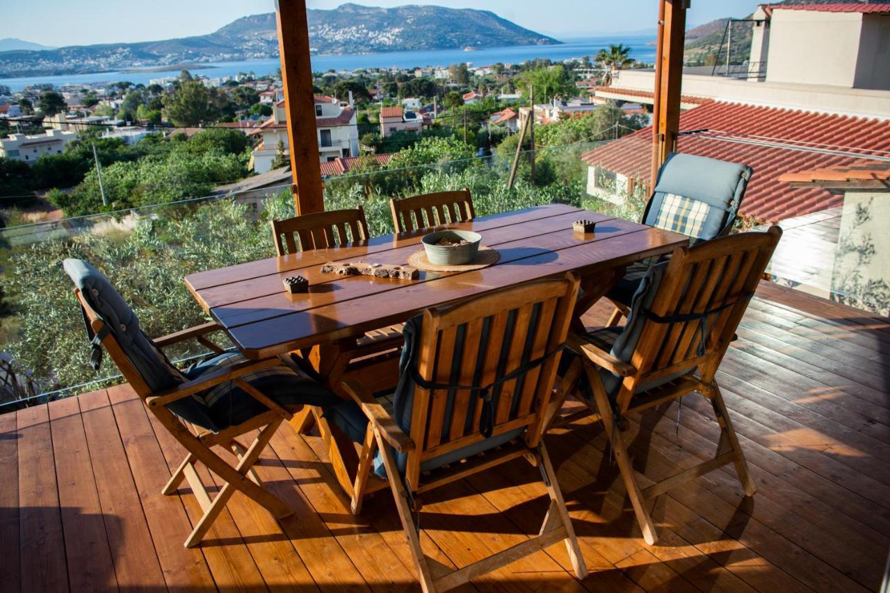 Small House Great View In Porto-Rafti Gulf Pórto Ráfti 외부 사진
